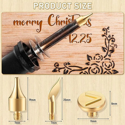 Emberly™ – 26 Letters Copper Mold For DIY Wood Burning/Carving Set (50%)