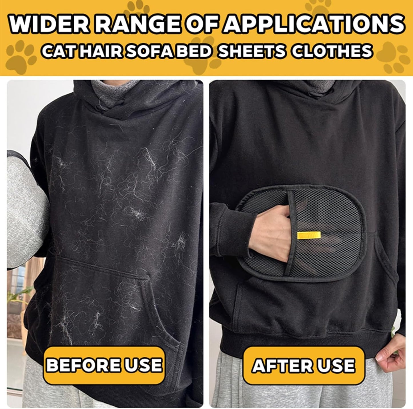 Glissfur™ – Electrostatic Glove for Pet Hair Removal (50% Off)