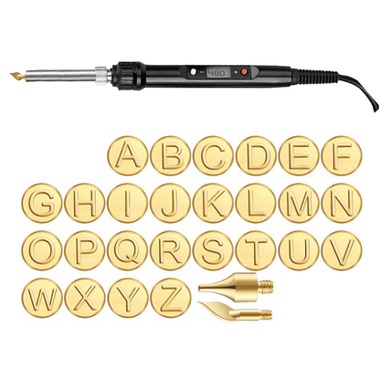 Emberly™ – 26 Letters Copper Mold For DIY Wood Burning/Carving Set (50%)