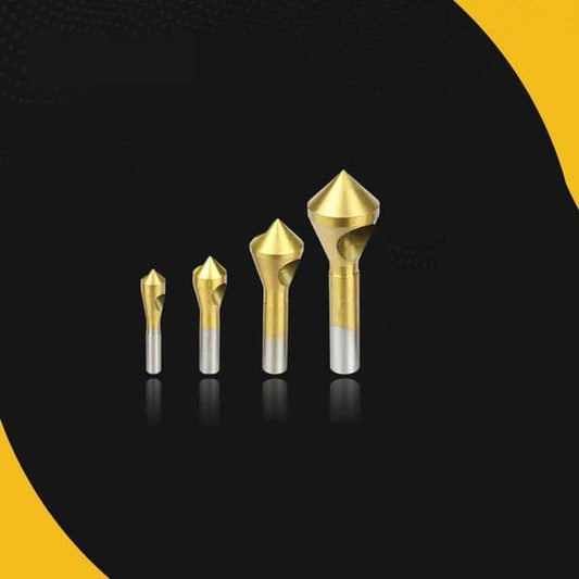 Chamfrix™ – Titanium-Coated Chamfer Bits for Smooth Finishes (50% Off)