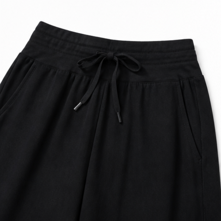 Lunavia™ Wide-Leg Tulip-Hem Capri Pants with Pockets