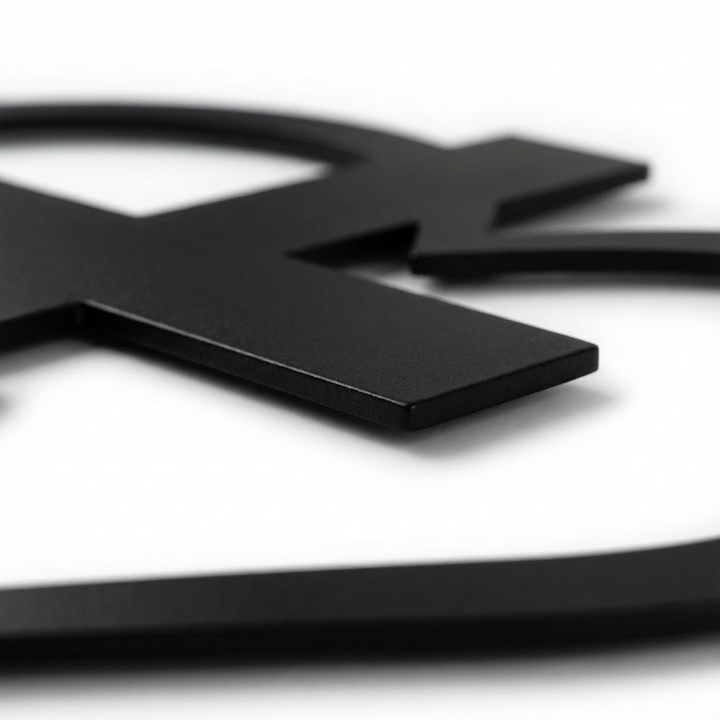 VERITÁ™ – Christian Heart and Cross Metal Wall Decor