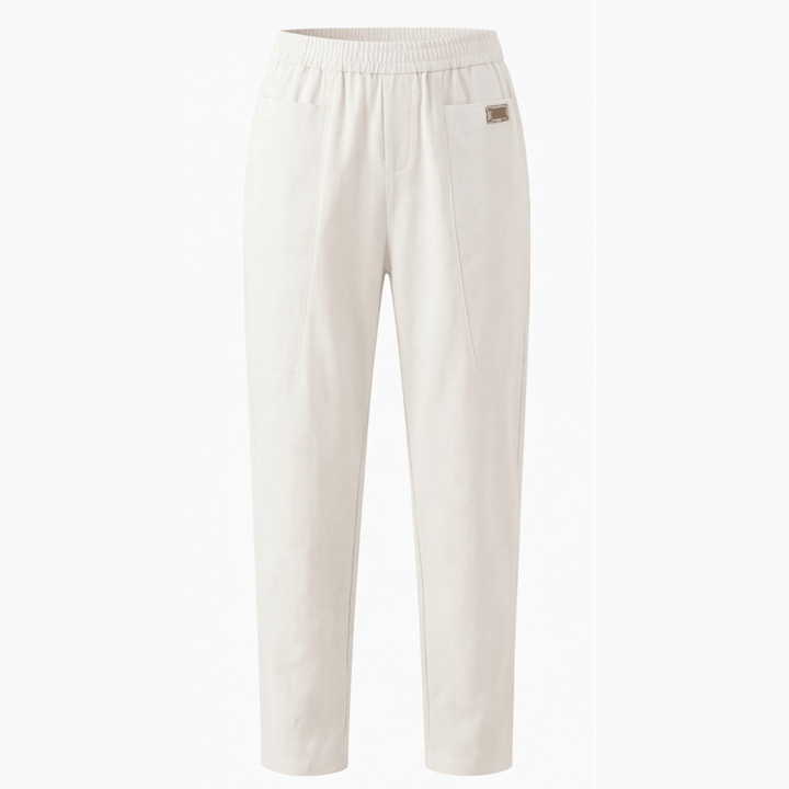Linara™ – Cotton Linen Tapered Pants
