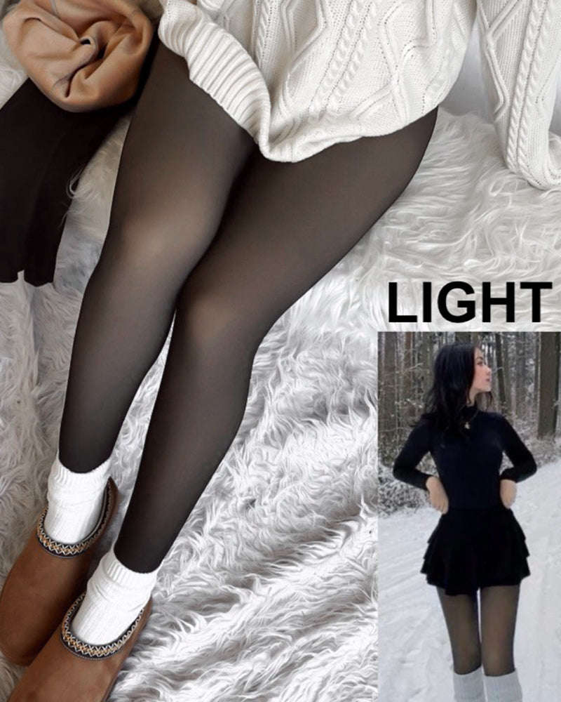 Glazelle™ – Translucent Fleece Lined Winter Tights