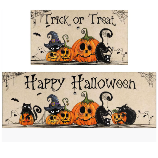 HauntHom™ – Halloween Kitchen Mat Set  (50% Off)
