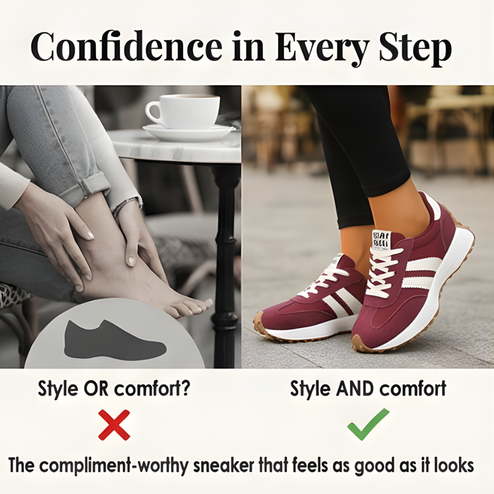 Velora™ Retro Suede Sneakers for All Day Comfort