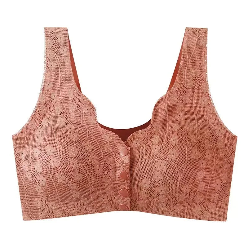 Veluna™ – Seamless Front Closure Wireless Bra