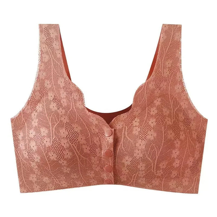 Veluna™ – Seamless Front Closure Wireless Bra