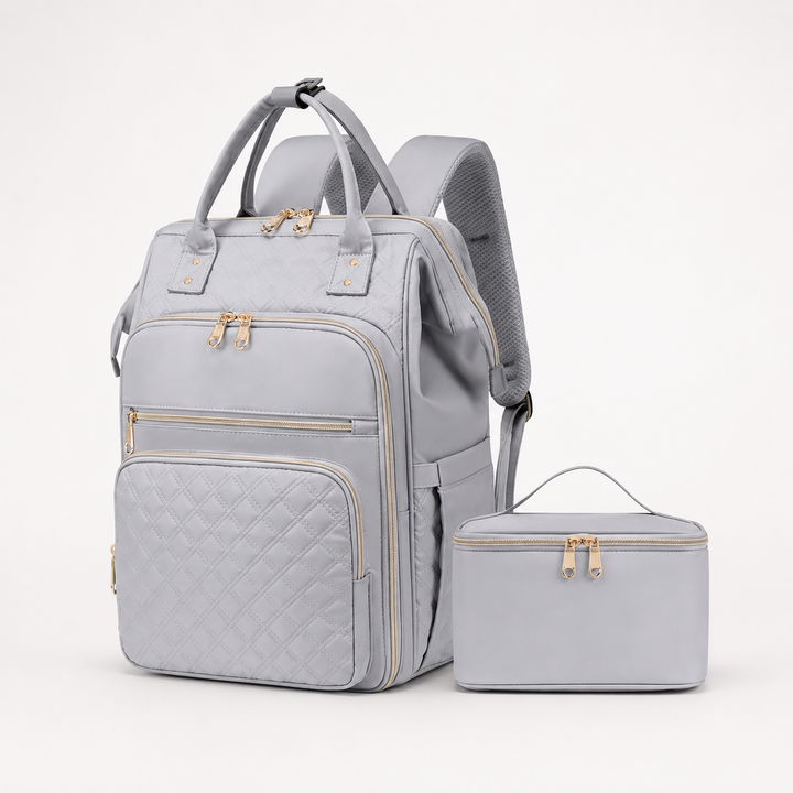 Carryla – Insulated Backpack with Lunch Box, Laptop Sleeve, Waterproof Oxford