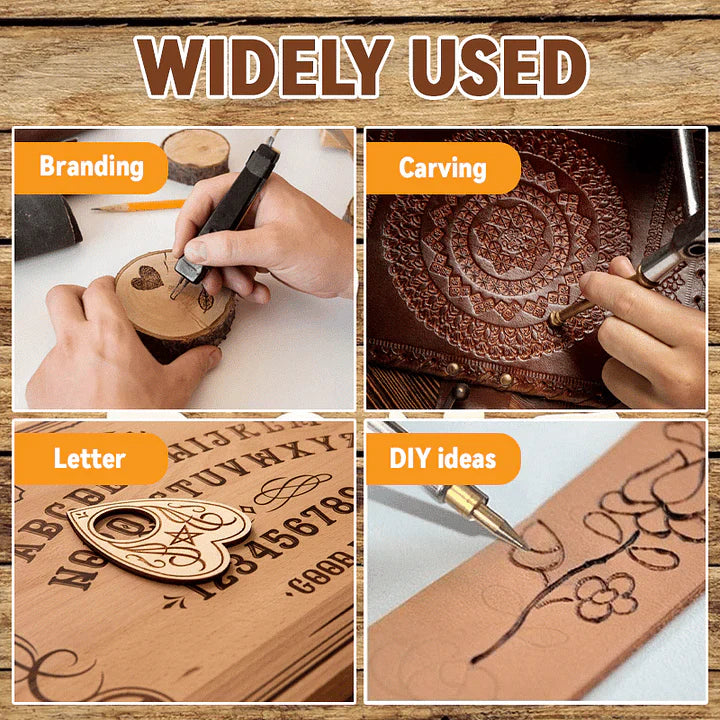 Emberly™ – 26 Letters Copper Mold For DIY Wood Burning/Carving Set (50%)