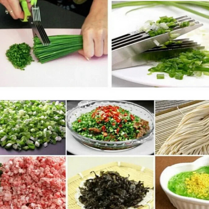 Chopix™ - Multi-Blade Scissors for Faster Salads