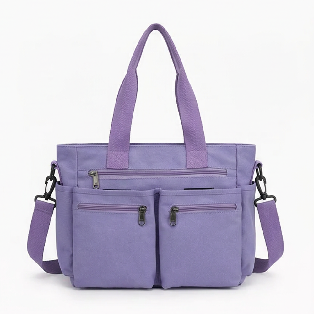 Clovera™ – Multi Pocket Corduroy Shoulder Bag