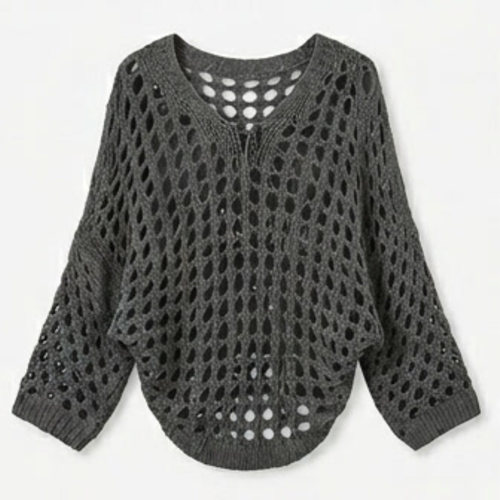 Covena™ – Breezy Crochet Layering Top