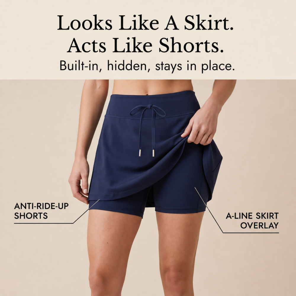 Sunday Edit™ – Matching Set with Built-In Shorts