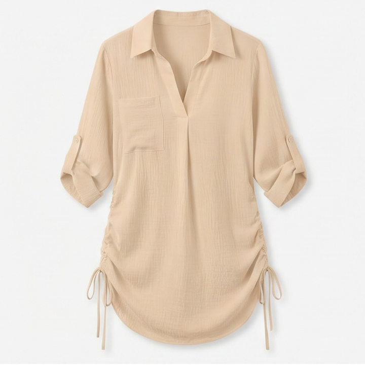 Coverly™ – Breezy Beach Cover-Up Shirt Dress
