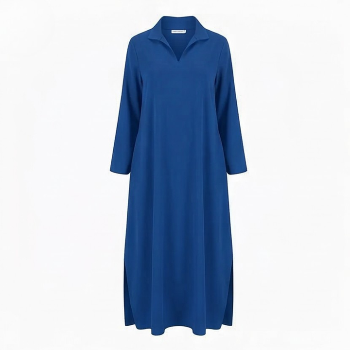 Veluna™ – Effortless Side Slit Maxi Dress
