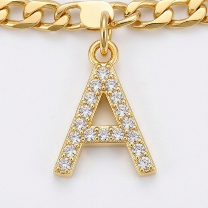 Letterly™ – Letter Layered Anklet