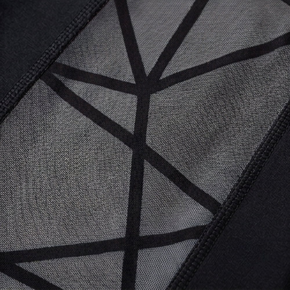 Luxefit™ - High Waisted Mesh Leggings with Hidden Pocket