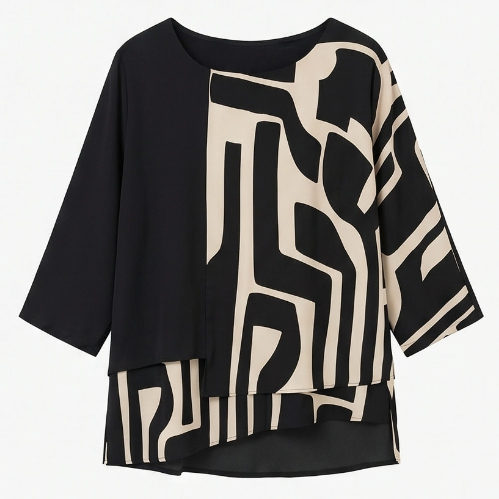Eloria™ – Elegant Oversized Statement Top