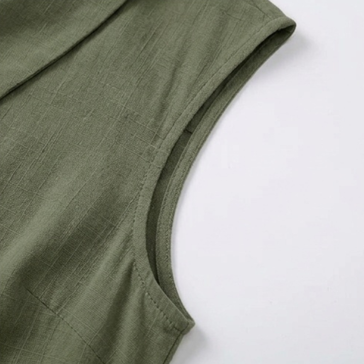 Linora™ – Breezy Collared Summer Top