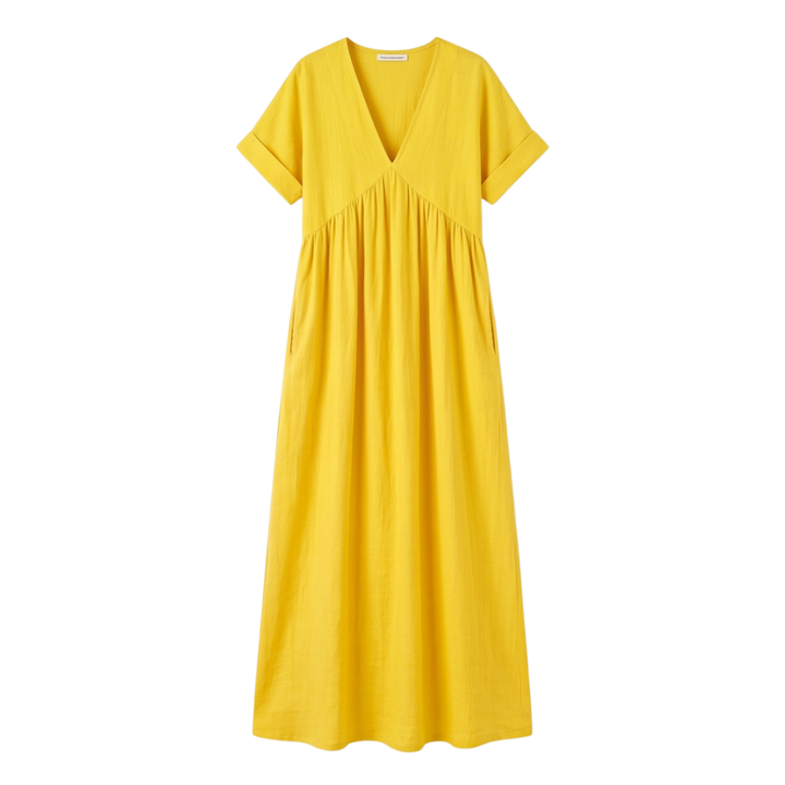 Marivelle™ - Effortless Summer V-Neck Maxi Dress