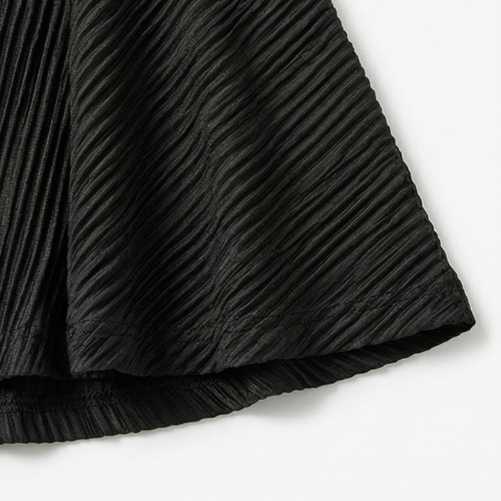 Vivara™ – Pleated Peplum Set with Cinched Waist