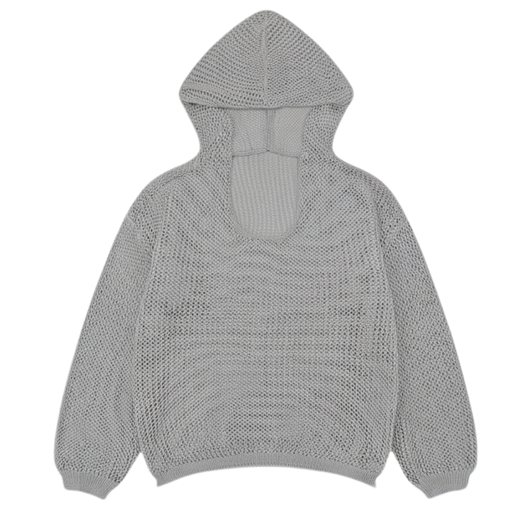 Delyne™ - Knit Hooded Pullover for Easy Layering