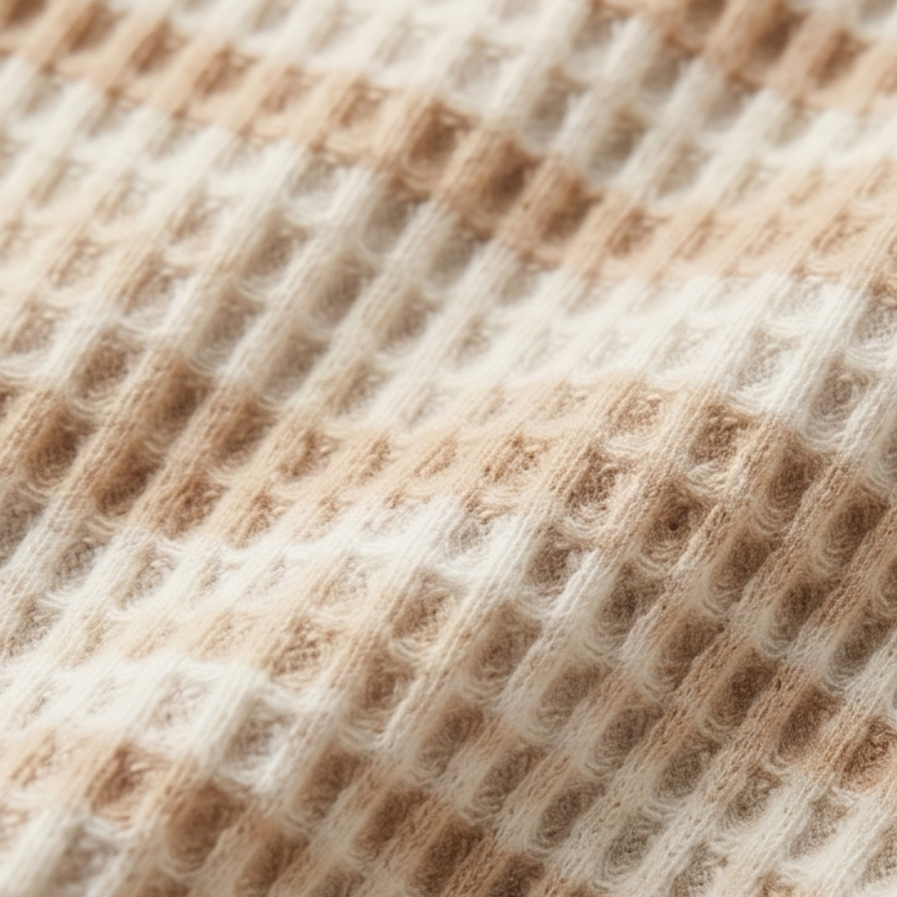 Seralune™ – Textured Knit Wide-Leg Trousers