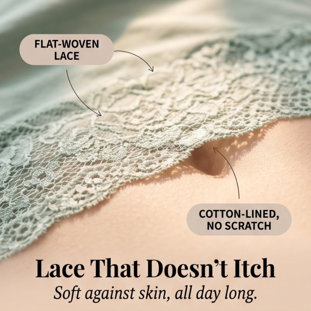 Lunelle™ – Floral Lace High-Waist Briefs 3-Pack