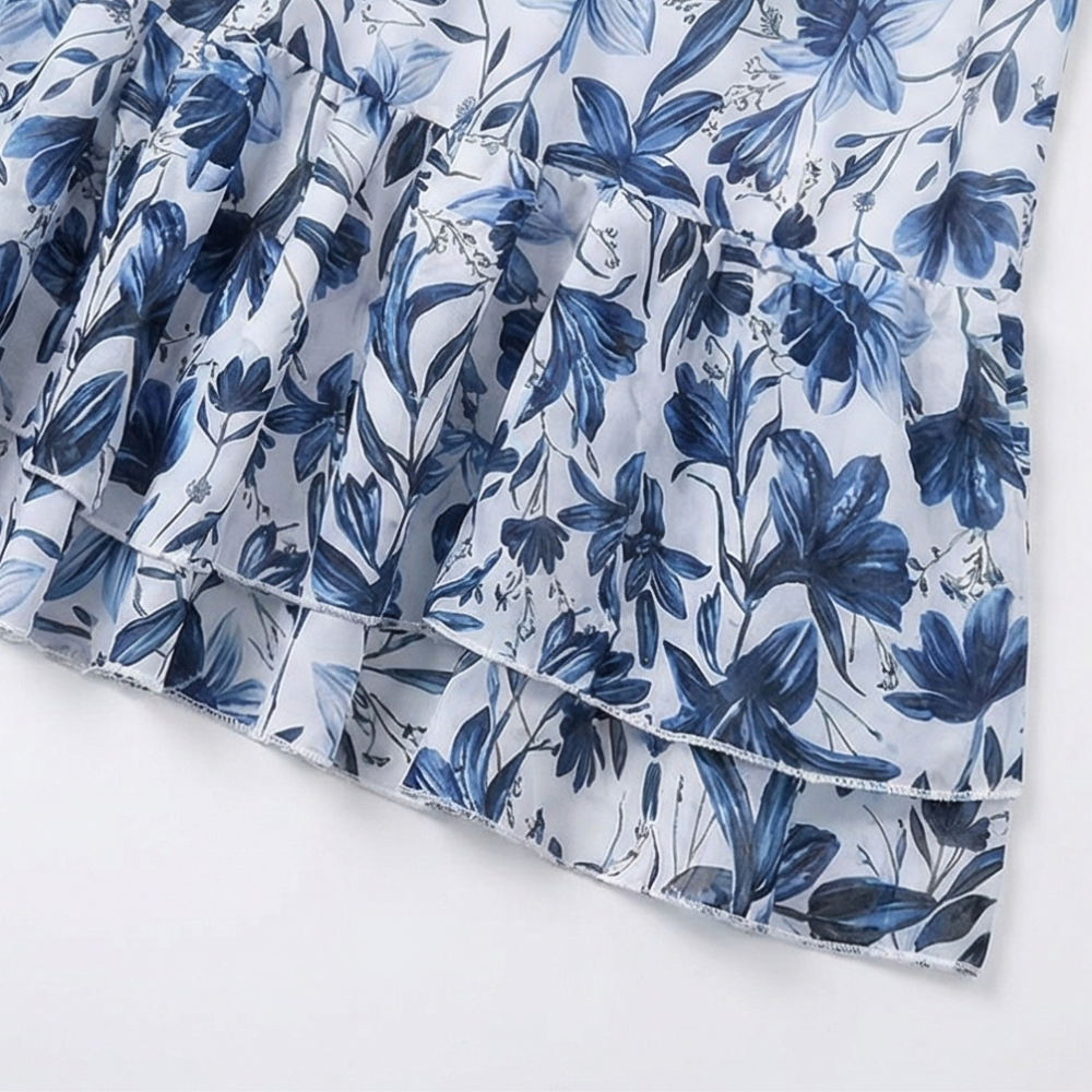 Coralina™ Floral Swimsuit and Matching Skirt Set