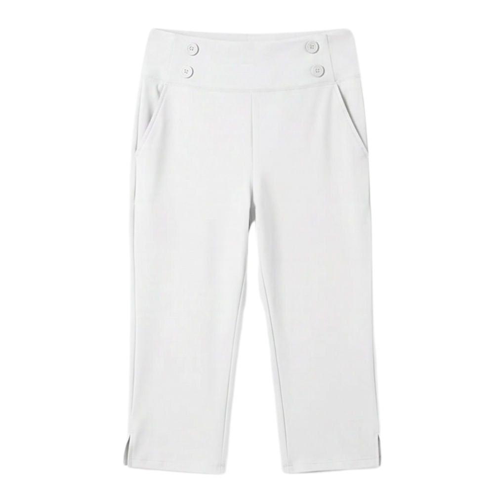 Marivella™ – High-Waist Stretch Capri Pants