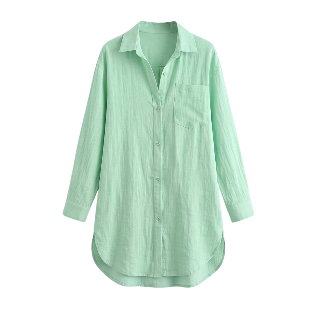 Solaire™ Breathable Cotton Button Up Shirt