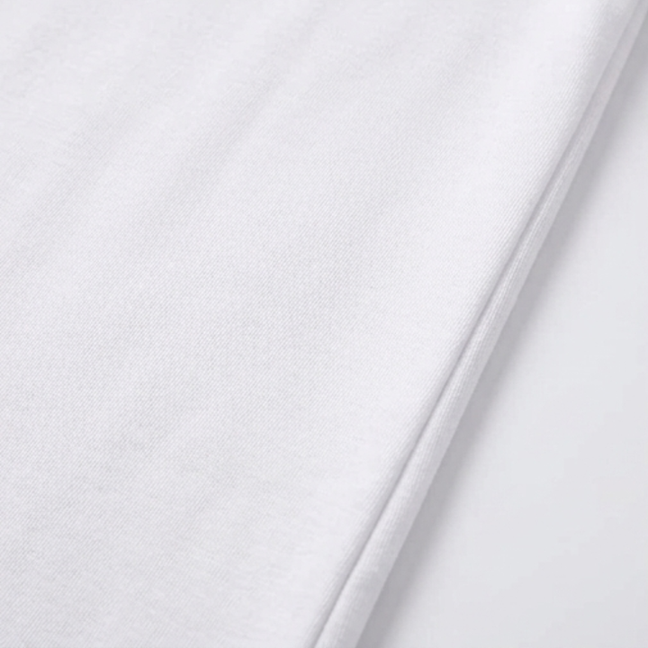 Lunavia™ – Soft V-Neck Tee with Rolled Cuffs