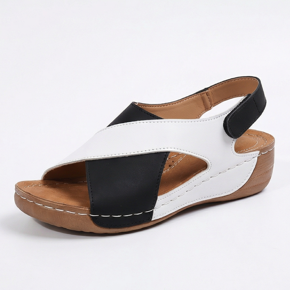 Solenna™ – Cushioned Orthopedic Sandals for All Day Comfort