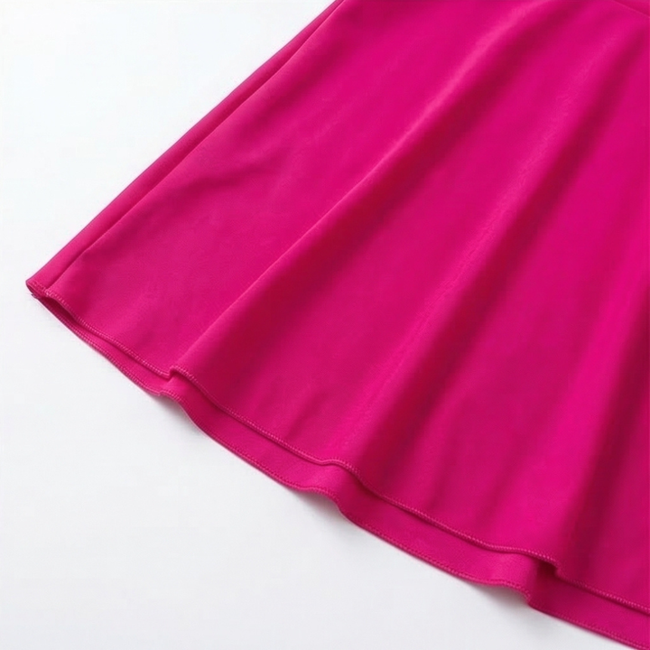 Shorala™ - Swimdress with Scalloped Neckline