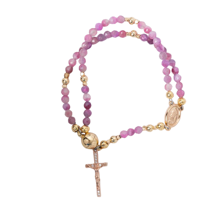Aveluna™ — Handmade Rosary Bracelet