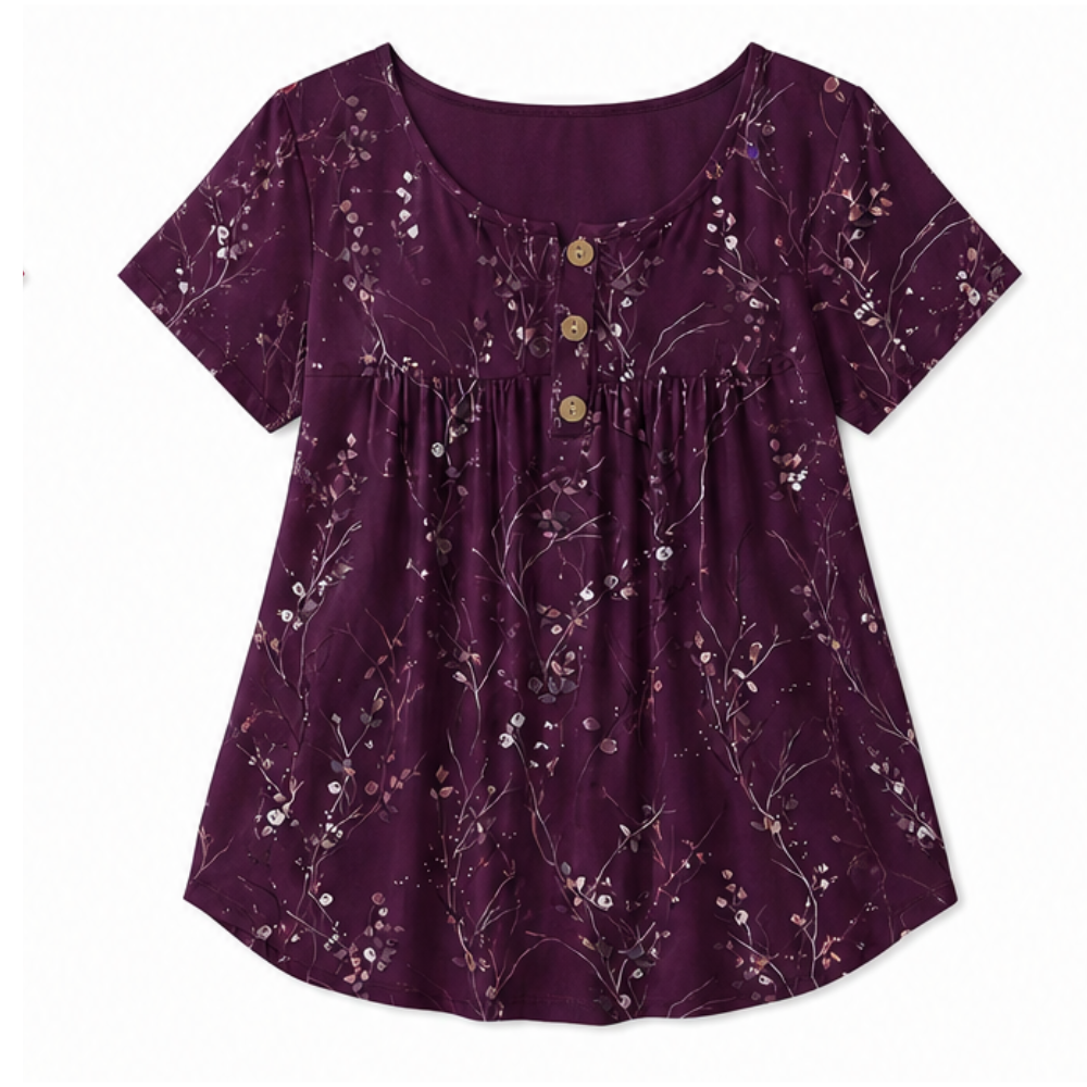 Lunalia™ – Flowy Floral Tunic for Everyday