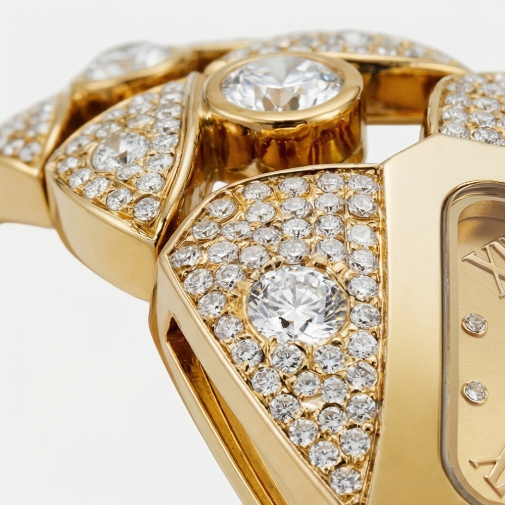 Lumivra™ Sparkling Rhinestone Vintage Watch