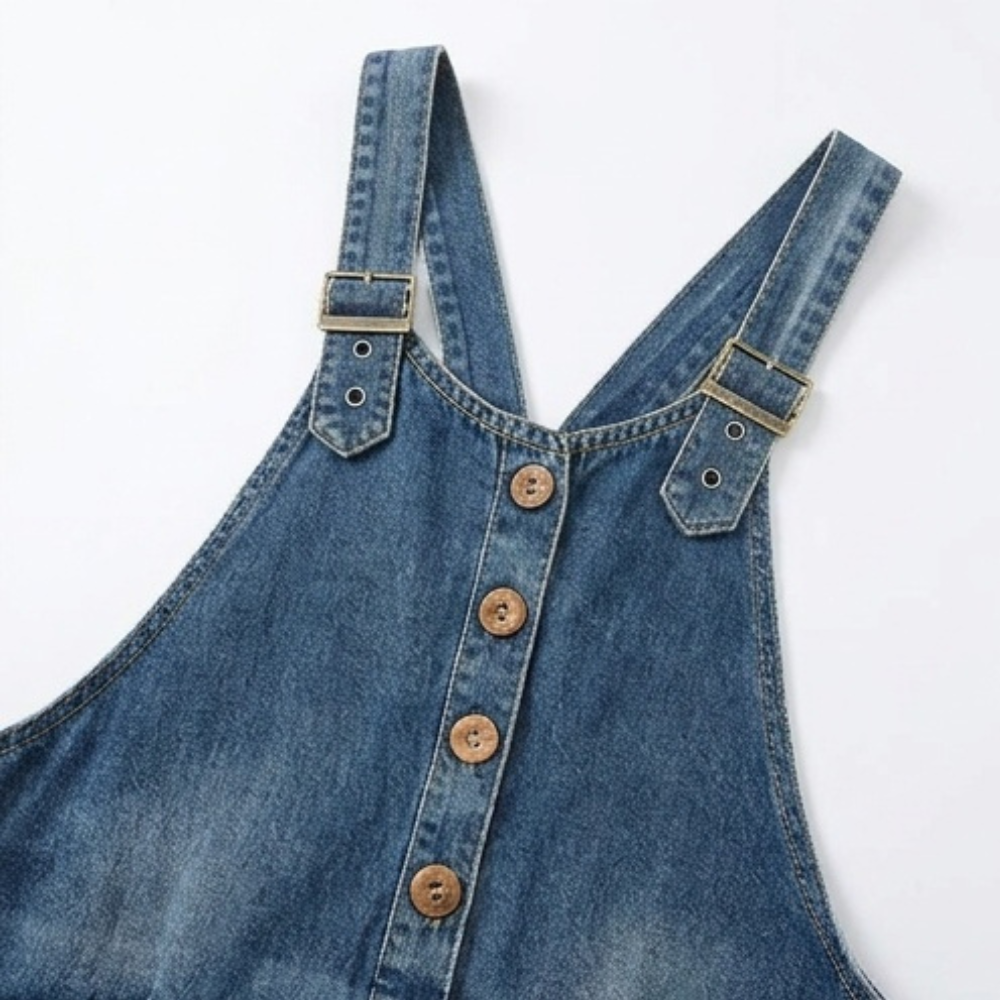 Lovarra - Women's Relaxed Overalls with Pockets