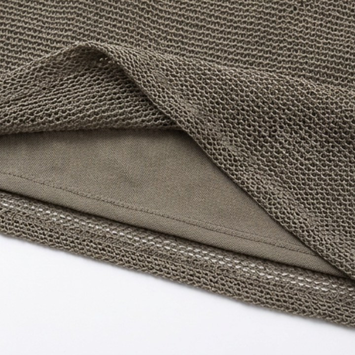 Lunessa™ – Draped Cowl-Neck Knit Halter Top
