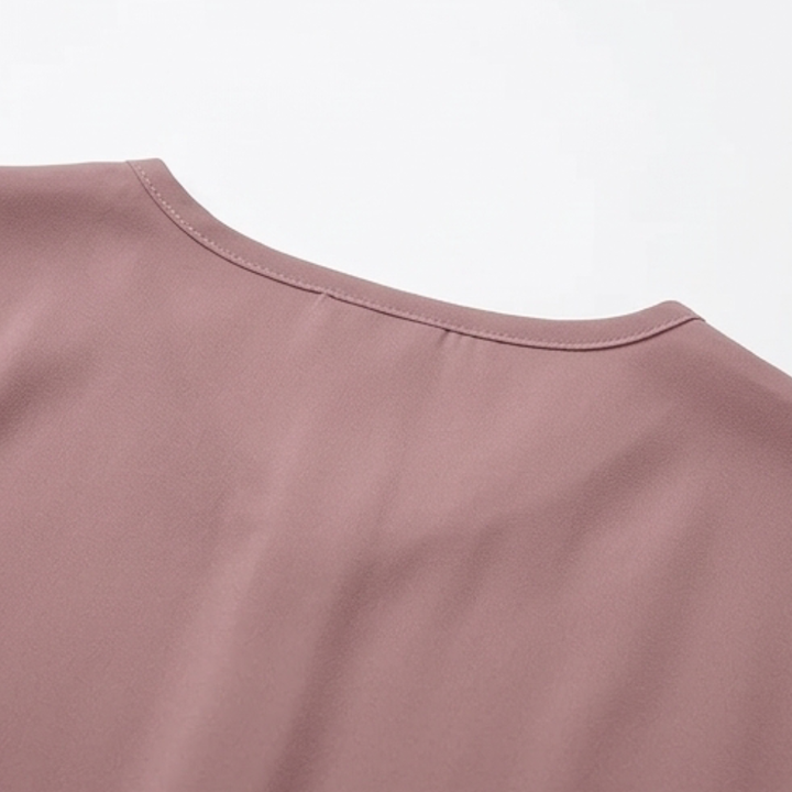 Veluna™ - Twist-Knot V-Neck Top for Effortless Everyday Style