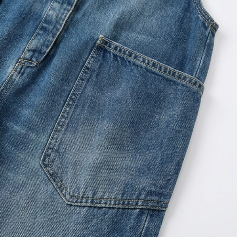 Lovarra - Women's Relaxed Overalls with Pockets
