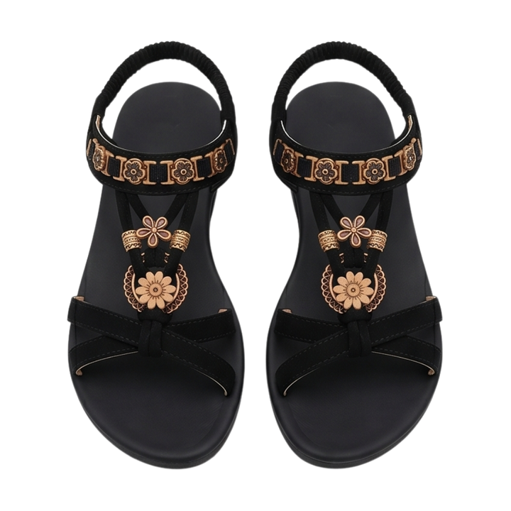 Marisol™ – Cushioned Boho Sandals for Summer