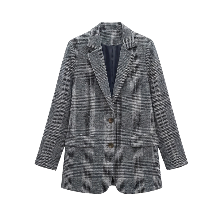 Hartlyn™ – Classic Glen Plaid Blazer