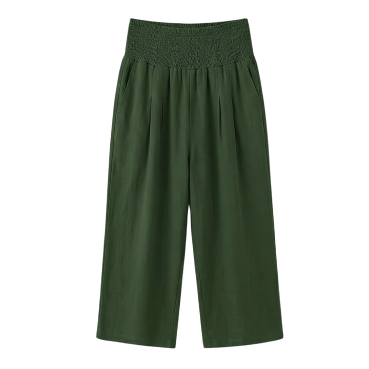 Coastella™ – Smocked-Waist Culottes