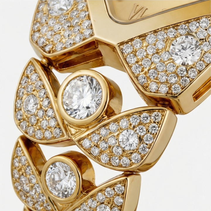 Lumivra™ Sparkling Rhinestone Vintage Watch
