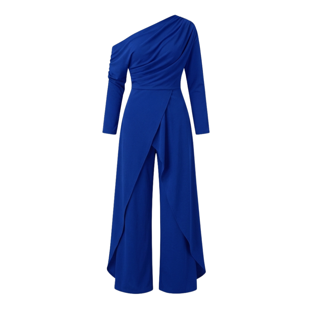 Sorenna™ – One Shoulder Wrap Jumpsuit