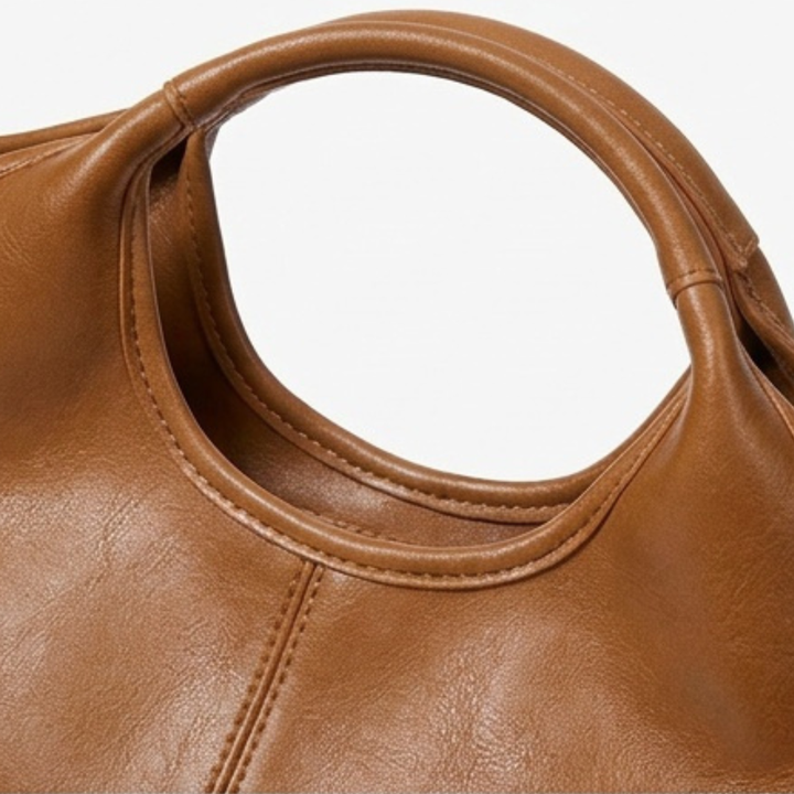 Halona™ – Sculpted Soft Leather Tote