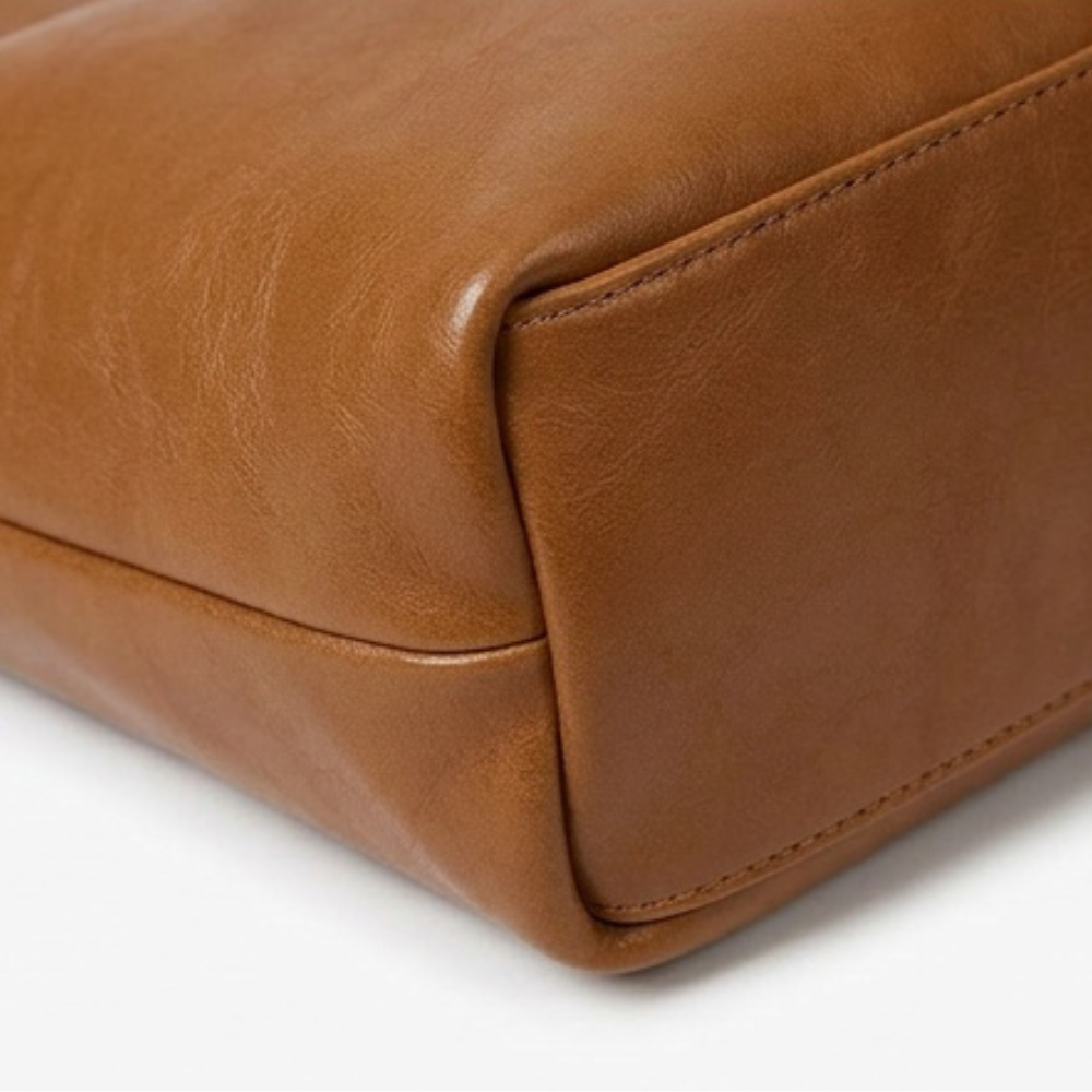 Halona™ – Sculpted Soft Leather Tote