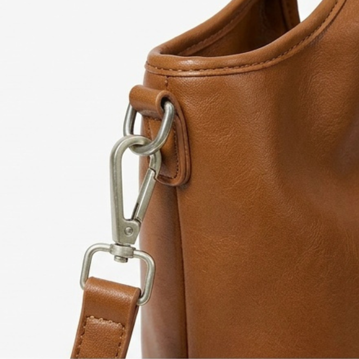 Halona™ – Sculpted Soft Leather Tote